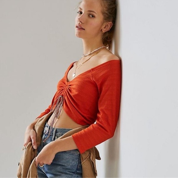 Anthropologie Sabrina Cinched Top Size Small - Picture 2 of 6